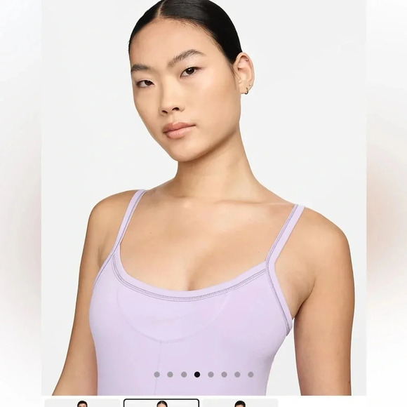 Nike One Capsule Romper Dri-fit short bodysuit XS NWT - Picture 3 of 4